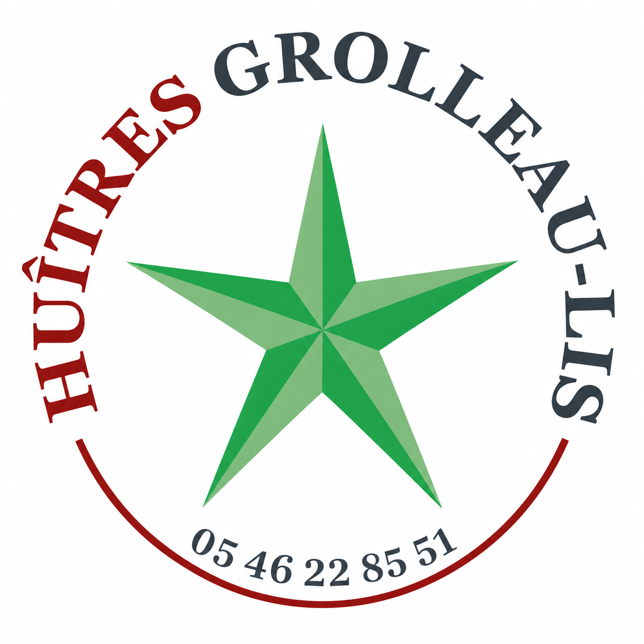 Logo Huîtres Grolleau-Lis